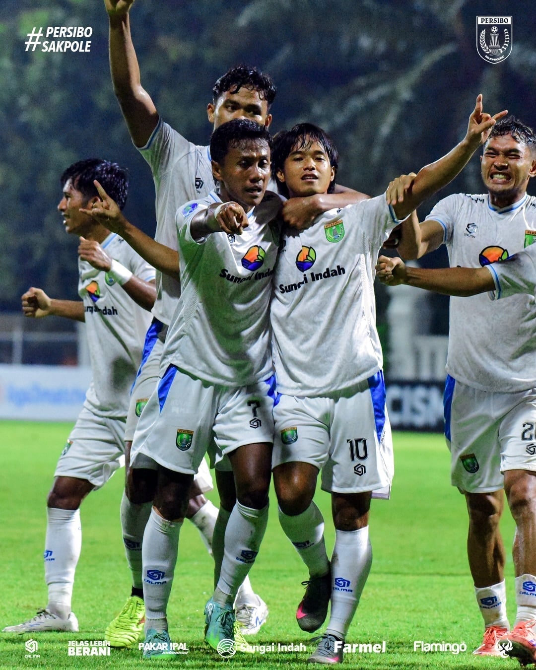 Kemenangan Persibo Bojonegoro melawan Persikutim United di Liga 3 Nusantara